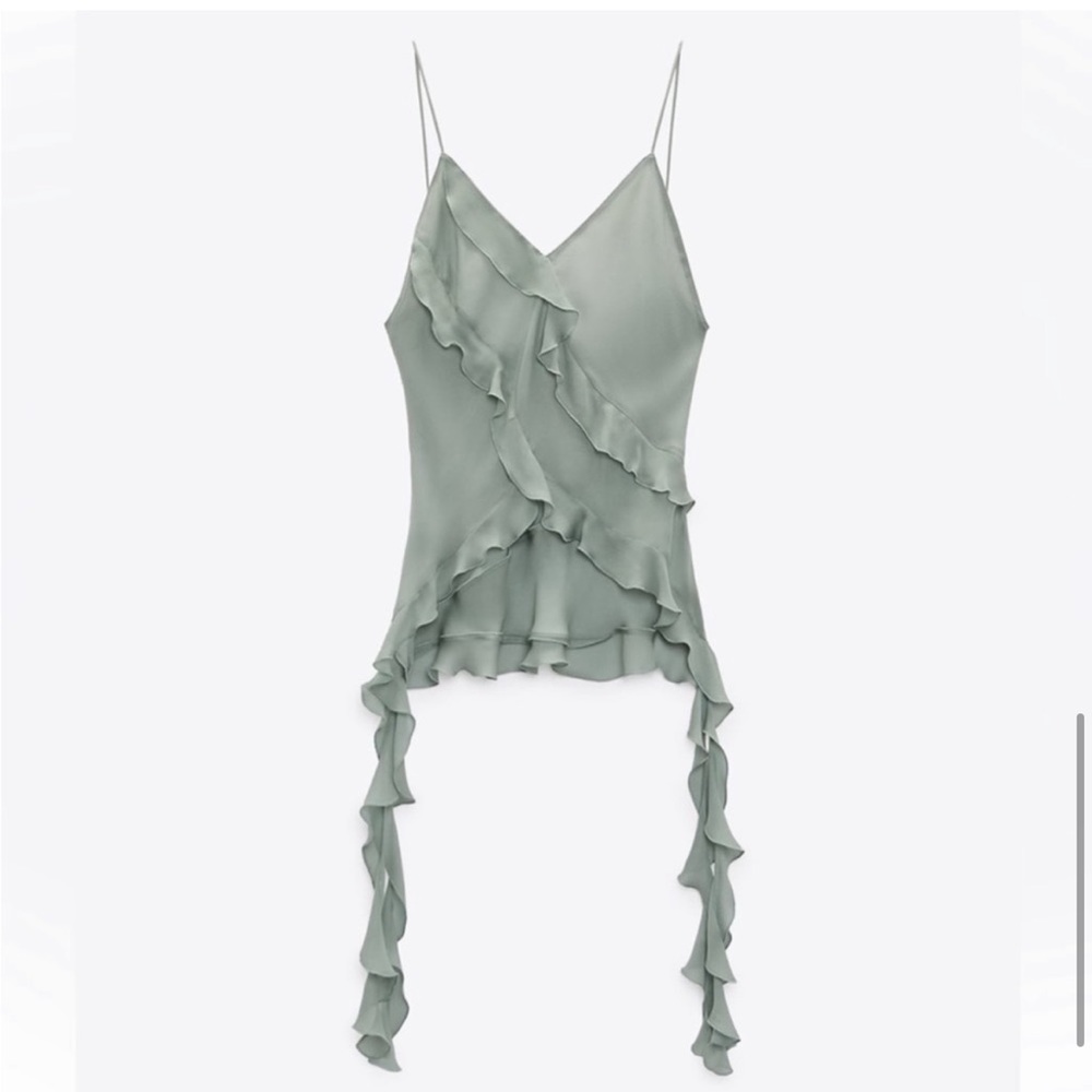 Zara Ruffle Top